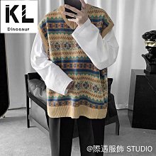 男女童無袖毛衣小學生男孩馬甲兒童背心秋款中大童純棉針織毛線衣 歷史價格詳細信息