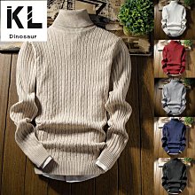 日系復古麻花針織加厚圓領毛衣男女情侶休閒寬鬆秋冬毛線衣男女潮-潮男服飾 歷史價格詳細信息