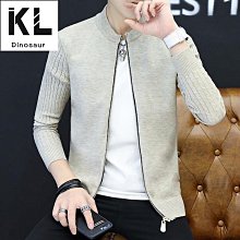 素色針織衫 毛衣開衫 韓版毛衣 V領開衫 慵懶風男士毛衣 開衫 帥氣韓版純色V領針織外套 外套男秋季潮流百搭天天精 歷史價格詳細信息