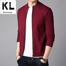 5色入針織開衫 男士針織外套加絨加厚毛衣外套時尚潮流針織衫男士韓版寬松領單排扣純色秋季開衫毛衣外套男8-時尚男裝 歷史價格詳細信息