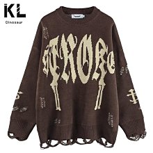 美式復古毛衣男M3XL 秋冬寬鬆百搭圓領麻花撞色毛衣男女 慵懶日系軟糯撞色針織衫 歷史價格詳細信息