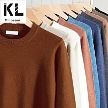 圓領毛衣男長袖針織打底衫2023新款秋冬韓版修身保暖內搭線衣-潮男服飾 歷史價格詳細信息