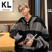 美式復古毛衣男M3XL 秋冬寬鬆百搭圓領麻花撞色毛衣男女 慵懶日系軟糯撞色針織衫 歷史價格詳細信息