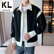 2秋季港風百搭時尚青春潮流滿印休閒寬鬆長袖襯衫男~時尚男裝 歷史價格詳細信息