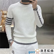 圓領綠色毛衣 男士秋冬季港寬鬆慵懶針織衫 潮牌冬款加厚毛線衣服 加厚鹿毛絨毛衣 歷史價格詳細信息