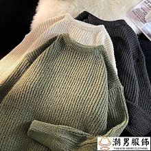 素色針織衫 毛衣開衫 韓版毛衣 V領開衫 慵懶風男士毛衣 開衫 帥氣韓版純色V領針織外套 外套男秋季潮流百搭天天精 歷史價格詳細信息