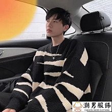 秋冬季新款男士日系潮流帥氣棒球領格子針織小外套休閒百搭毛衣外套-潮男服飾 歷史價格詳細信息