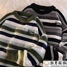 新款高領毛衣男港風男女針織衫冬季男士毛衣厚款潮流寬松慵懶外穿線衣-潮男服飾 歷史價格詳細信息