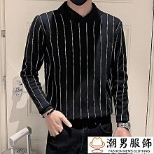 秋冬新品 男士高領針織衫 M3XL 彈力保暖套頭毛衫 簡約條紋拼色圓領毛衣 文藝范復古混色針織毛線衫 打底衫 男生衣著 歷史價格詳細信息