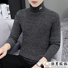 雪尼爾高領毛衣男秋冬季新款潮流百搭加絨加厚保暖長領針織打底衫男裝毛衣 男士針織衫 歷史價格詳細信息