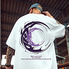 短袖t恤 國潮舞獅印花T恤 夏季男女潮流短袖 寬鬆加大尺碼五分袖 嘻哈百搭上衣 學生休閑打底衫 情侶衣著 歷史價格詳細信息