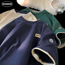 圓領格短袖 落肩短袖 台灣出貨 圓領短袖 潮牌 短袖 短t 男生短袖 BANG【MT84】 歷史價格詳細信息