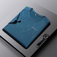 夏季透氣冰絲T恤 高彈短袖 T恤男  速乾 透氣 材質 大尺碼寬鬆 舒適休閒 男裝上衣-正正男裝 歷史價格詳細信息