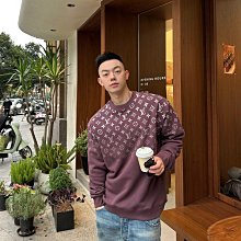 漸變色圓領針織衫男 2色M3XL 秋冬季寬鬆打底針織衫 套頭長保暖袖上衣 男女同款 歷史價格詳細信息