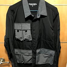 Mania  Mixed Check Shirt 紅黑格紋拼接襯衫 格文外套 滑板 美式 非reputation overkill  cabal demarcolab wisdom 歷史價格詳細信息