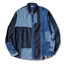 ∵ PRAY FOR FASHION ∴日式牛仔原色輕水洗寬鬆微錐形腰間雙摺設計砲彈褲翻邊九分褲 歷史價格詳細信息