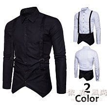 熱銷 假兩件風衣男中長款韓版潮流帥氣披風外套男寬松英倫大衣 可開發票 歷史價格詳細信息