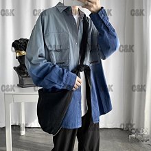 港風潮牌寬松上衣假兩件 男生寬鬆休閒T恤 男女同款休閒寬鬆五分袖  夏季新款五分袖T恤素色落肩短袖t恤男生體恤-正正男裝 歷史價格詳細信息