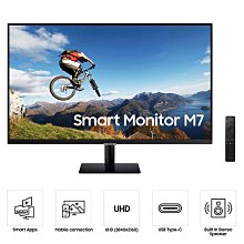 SAMSUNG三星 Smart Monitor 32型 M7 4K UHD智慧聯網螢幕 顯示器 黑色/白色 歷史價格詳細信息