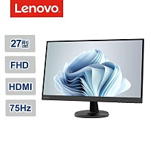 【Lenovo】D27-40 27型螢幕(5m/75Hz/FreeSync) 歷史價格詳細信息