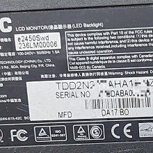 電腦螢幕AOC顯示器24英寸超薄無邊框24B35H臺式電腦IPS屏幕27高清222K 歷史價格詳細信息
