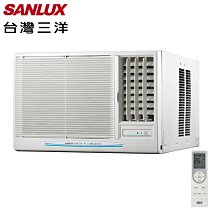 SANLUX台灣三洋 4-5坪 R32 1級能效變頻冷暖窗型冷氣 (右吹) SA-R28VHR 歷史價格詳細信息