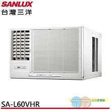SANLUX 台灣三洋 SA-R60VHR 5160K R32 變頻 冷暖 右吹 窗型 冷氣 9~10坪 歷史價格詳細信息