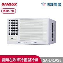 SANLUX台灣三洋【SA-L41VSE】變頻左吹窗型冷氣機(冷專型)全台基本安裝 歷史價格詳細信息
