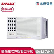 SANLUX 台灣三洋 SA-L60VHR 5160K R32 變頻 冷暖 左吹 窗型 冷氣 9~10坪 歷史價格詳細信息