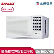 SANLUX 台灣三洋 SA-R60VHR 5160K R32 變頻 冷暖 右吹 窗型 冷氣 9~10坪 歷史價格詳細信息