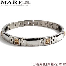 【MARE-316L白鋼系列】：巴洛克風(水藍鋯石)寬 款 歷史價格詳細信息