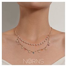 Norns小清新森女民族雙層合金彩色滴油野菊花鏈拼接仿珍~特價#促銷 #現貨 歷史價格詳細信息