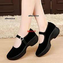 ????熱賣????老北京布鞋女民族舞蹈鞋廣場舞鞋秧歌舞鞋舞蹈布鞋高跟平跟工作鞋 ZAQF-滿599免運 歷史價格詳細信息