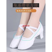 舞蹈鞋女軟底教師鞋帶跟帆布軟底練功鞋民族瑜伽肚皮舞鞋黑色 歷史價格詳細信息