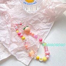 ROGI 桃子愛心方塊手工串珠鍊/手機鍊/吊鍊(附手機吊繩透明夾片)-0621預購 價格比較,價格查詢,歷史價格詳細信息