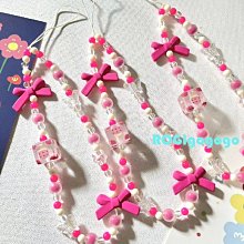 ROGI 桃子愛心方塊手工串珠鍊/手機鍊/吊鍊(附手機吊繩透明夾片)-0621預購 歷史價格詳細信息