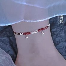 鈴鐺紅繩情侶手鏈女純銀手繩情侶一對編織繩異地戀生日禮物送女友特艾超夯 精品 歷史價格詳細信息