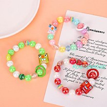 ROGI 電鍍獨角獸圓爆珠手工珠鍊指環釦/手機鍊/包掛/吊飾(附手機吊繩透明夾片)-0126預購 歷史價格詳細信息