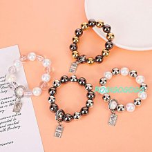 ROGI 電鍍獨角獸圓爆珠手工珠鍊指環釦/手機鍊/包掛/吊飾(附手機吊繩透明夾片)-0126預購 歷史價格詳細信息