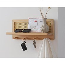 日式真藤書架藤編復古展示櫃簡約創意客廳收納儲物書架小戶型 歷史價格詳細信息