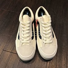 VANS Style 36 米白 紅/藍/綠 基本款 紅標 滑板鞋 GD 歷史價格詳細信息
