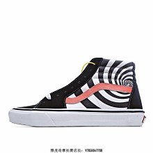Vans Sk8-Hi 黑 白 高筒 滑板鞋 基本款 男鞋 Paisley 變形蟲【ACS】 VN0A5JMJB0E 歷史價格詳細信息