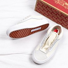 VANS Style 36 米白 紅/藍/綠 基本款 紅標 滑板鞋 GD 歷史價格詳細信息