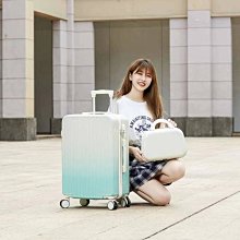 特價現貨 高顏值行李箱男女小清新拉桿箱學生新款旅行箱子母箱密碼結實耐用~特價 歷史價格詳細信息
