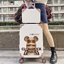 特價現貨 行李箱女20寸學生高顏值耐用拉桿箱子2022新款皮箱包密碼男大容量~特價 歷史價格詳細信息