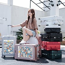 特價現貨 行李箱女20寸學生高顏值耐用拉桿箱子2022新款皮箱包密碼男大容量~特價 歷史價格詳細信息