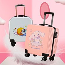 現貨 登機箱 旅行箱  拉桿箱2022新款女萬向輪18寸拉桿箱旅行箱男學生迷你登機密碼箱子GT 歷史價格詳細信息