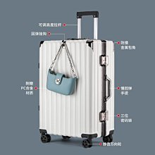行李箱大容量2022新款學生鋁框拉桿箱萬向輪密碼箱登機箱男女耐用~特價促銷 歷史價格詳細信息