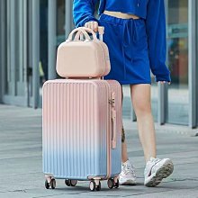 行李箱女高顏值2022新款密碼箱大容量男拉桿學生20寸小清新旅行箱~特價 歷史價格詳細信息