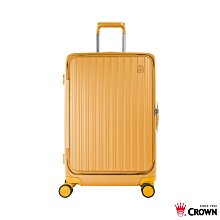 【CROWN】皇冠BOXY 21吋前開框架 防盜雙齒拉鍊行李箱／登機箱 (C-F5278H粉色)【威奇包仔通】 歷史價格詳細信息